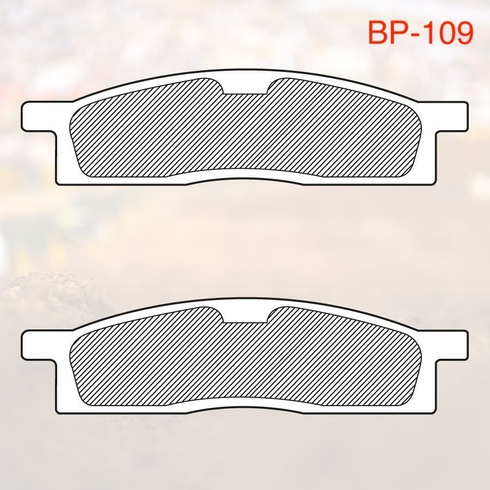 Гальмівні колодки Renthal RC-1 Works Brake Pads, Sintered (BP-100)