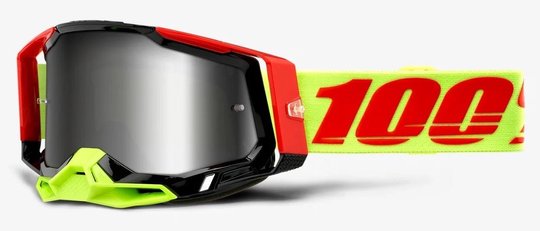 Окуляри 100% RACECRAFT 2 Goggle Wiz - Flash Silver Lens, Mirror Lens, Mirror Lens