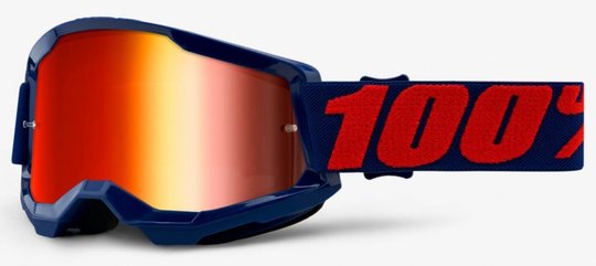 Окуляри 100% STRATA 2 Goggle Masego - Mirror Red Lens, Mirror Lens, Mirror Lens