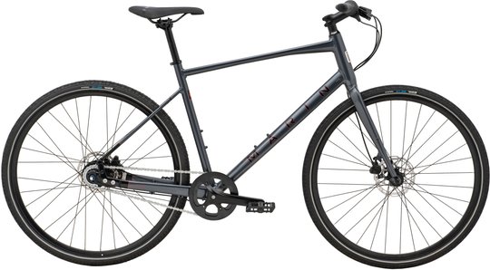 Купити Велосипед 28" Marin Presidio 2 рама - M 2024 Gloss Charcoal/Black/Black Red з доставкою по Україні