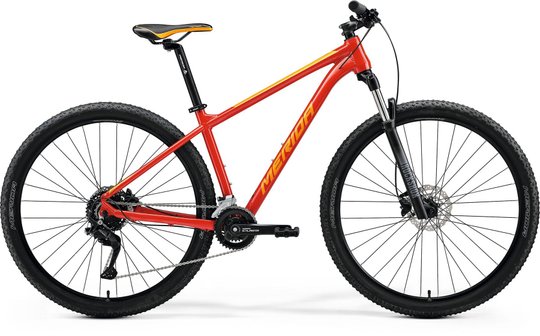 Купити Велосипед Merida 2024 BIG.NINE 60, L, RACE RED(ORANGE) з доставкою по Україні