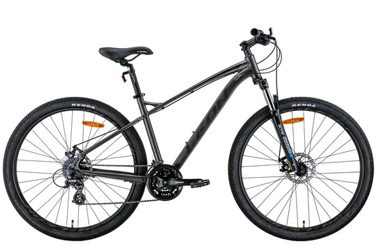 Купити Велосипед 29" Leon TN-90 AM Hydraulic lock out DD 2022 (серо-черный с красным) з доставкою по Україні