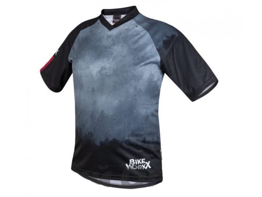 Футболка Bikeworkx Triko T-Shirt Premium Man (gray) L
