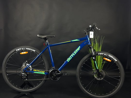 Купити Велосипед гірський 27,5" Outleap Outbrake S 2022, темно-синій з доставкою по Україні