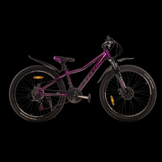 Купить Велосипед Titan DRONE 26" 13" Фіолетовий-Чорний с доставкой по Украине