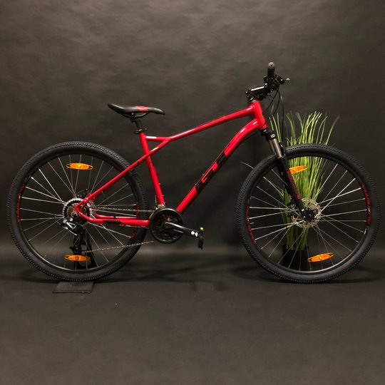 Купити Велосипед гірський 29" GT Aggressoor Sport L", червоний з чорним 2022 з доставкою по Україні