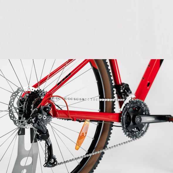 Купить Велосипед KTM CHICAGO 291 29" рама XL/53, оранжевый (черный), 2022 с доставкой по Украине