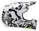 Шолом LEATT Helmet Moto 3.5 + Goggle (Zebra), L, L