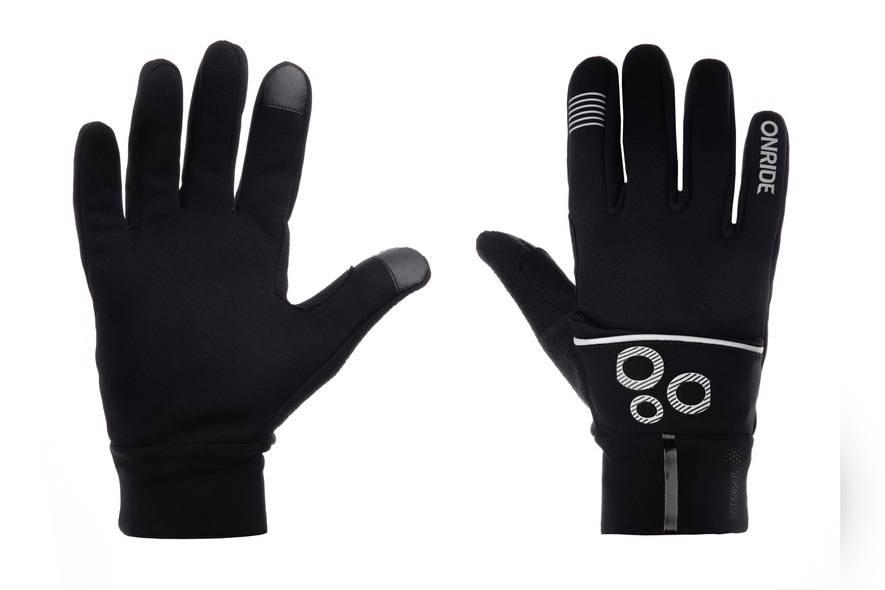 Купить Перчатки ONRIDE Hoodie цвет черный размер M с доставкой по Украине