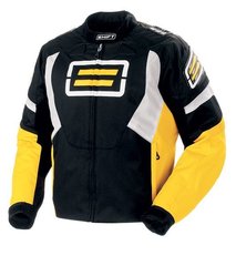 Куртка SHIFT Super Street Textile Jacket (Yellow), L, Black,Yellow, L