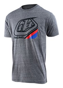 Футболка TLD Precision 2.0 Tee (Vintage Gray/Snow) розмір SM