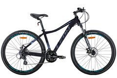 Купити Велосипед 27.5" Leon XC-LADY AM Hydraulic lock out DD 2022 (черный с сиреневым (м)) з доставкою по Україні