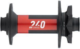 Купить Втулка DT SWISS 240 110/15 IS-6 bolt 28 отв., передняя с доставкой по Украине