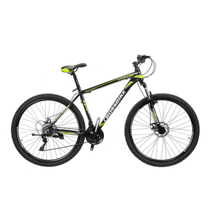 Купити Велосипед CrossBike Leader 29" Чорний-Жовтий XL (180-195 см) з доставкою по Україні