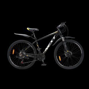 Купить Велосипед Crossbike Next 2025 27.5" 17" Чорний-Жовтий с доставкой по Украине