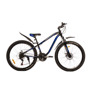 Купить Велосипед Cross RIDER 26" 13" Чорний-Синій с доставкой по Украине