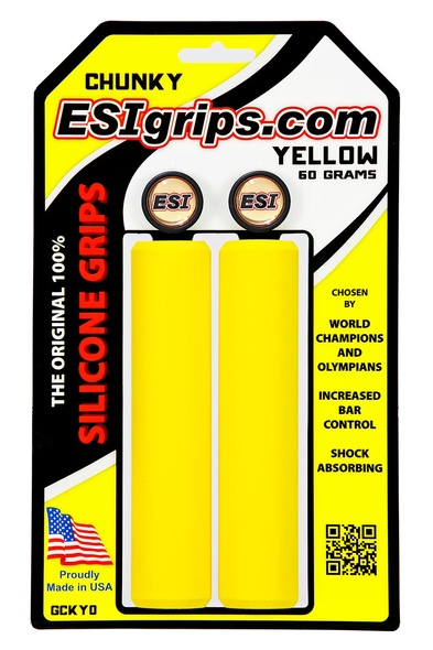 Купити Грипси ESI Chunky Yellow (жовті) з доставкою по Україні