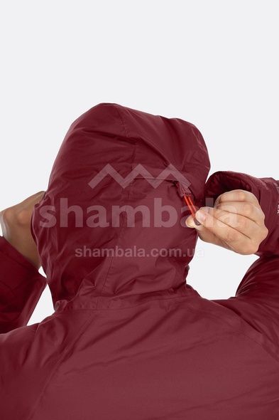 Жіночий зимовий пуховик з мембраною Rab Valiance Jacket Wmns, Black, 10 (RB QDB-50-B-10), S, Жінкам, &lrm;100% Polyamide