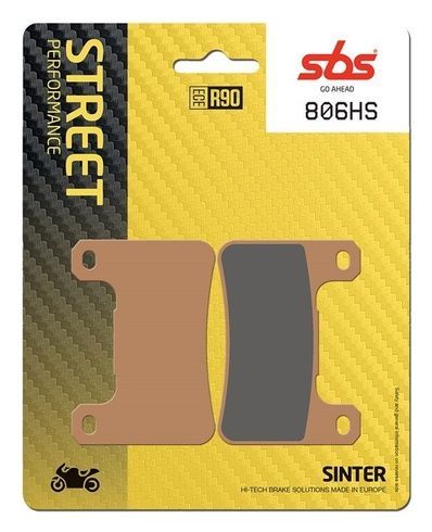Тормозные колодки SBS Performance Front Brake Pads, Sinter (948HS)