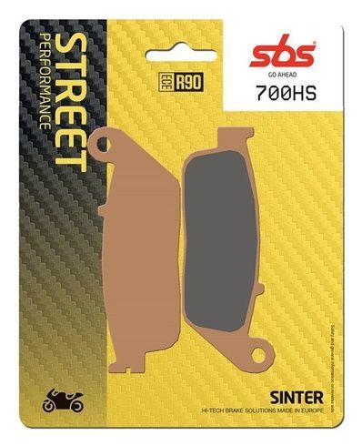 Тормозные колодки SBS Performance Front Brake Pads, Sinter (948HS)