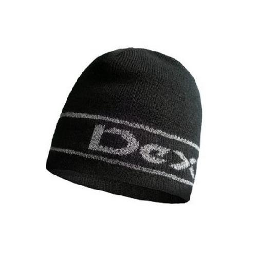 Шапка водонепроникна Dexshell Beanie Reflective Logo чорна з лого L/XL 58-60 см, 94% поліестеру і 6% еластану, зима, Porelle® membrane (100% PU), S, M, L, XL