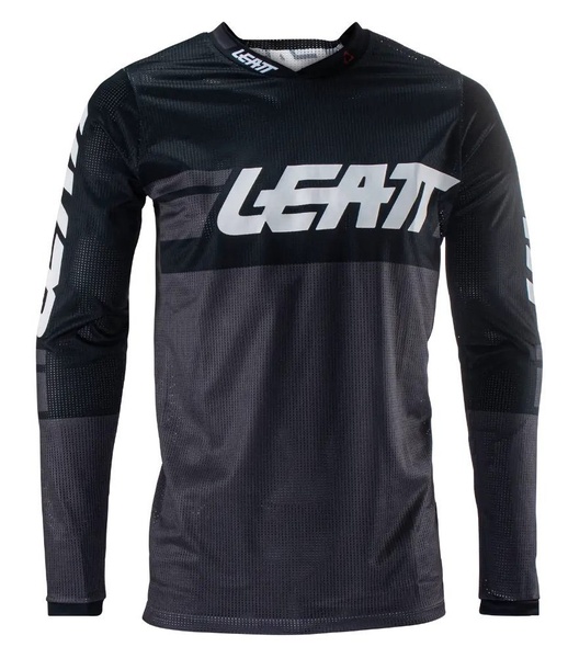 Джерсі LEATT Jersey Moto 4.5 X-Flow (Black), M, M