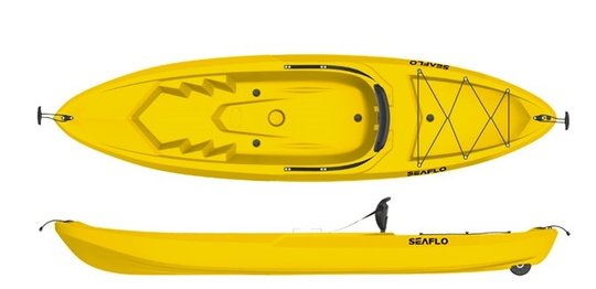 Каяк SF-1010 SeaFlo, жовтий
