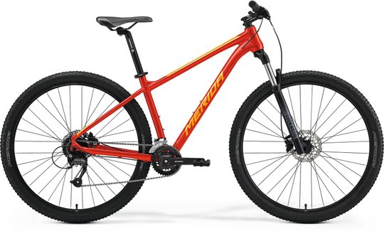 Купити Велосипед Merida BIG.NINE 60-3X, S(14.5), RED(ORANGE) з доставкою по Україні