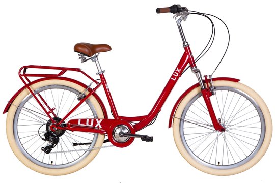 Купити Велосипед 26" Dorozhnik LUX AM 2022 червоний з доставкою по Україні