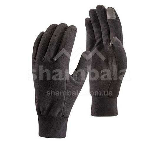 Рукавиці Black Diamond LightWeight Fleece Gloves Black, р. L (BD 801040.BLAK-L), L, Перчатки, Фліс