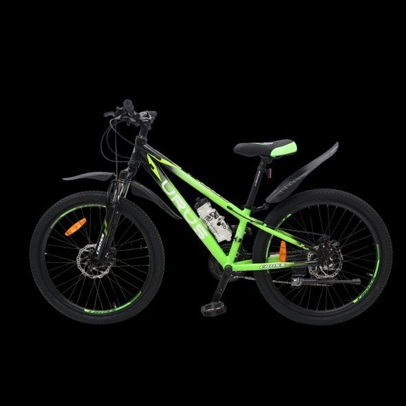 Купити Велосипед CrossBike URUS 2024 24" 11" Зелений з доставкою по Україні