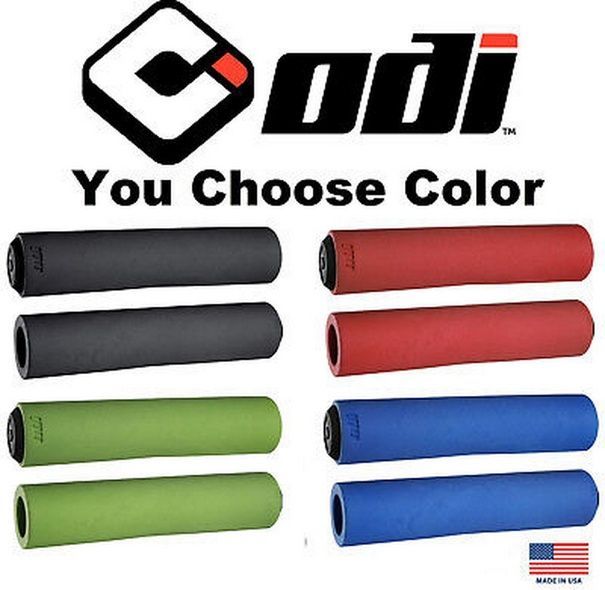 Купити Гріпси ODI F-1 FLOAT Grips, 130mm, Blue (сині) з доставкою по Україні