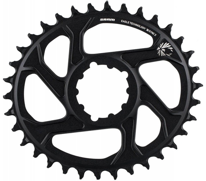 Купить Зірка Sram X-SYNC EAGLE OVAL 34T DM 3 OFF B BLK с доставкой по Украине