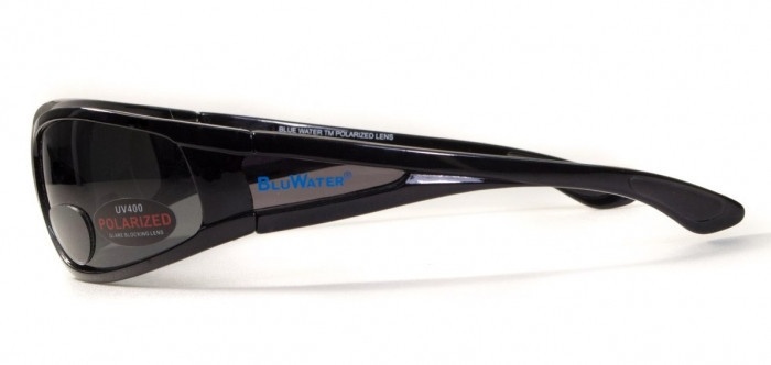 Біфокальні поляризаційні окуляри BluWater Bifocal-3 (+2.5) Polarized (gray) сірі