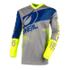 Джерсі O`NEAL ELEMENT FACTOR (2XL) (Grey/Blue/Neon)