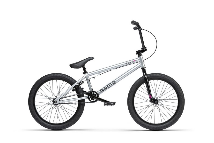 Купить Велосипед BMX 20" Radio REVO PRO 20" рама, 2021, серебристый с доставкой по Украине