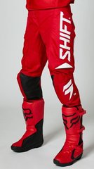 Мото штаны SHIFT WHITE LABEL TRAC PANT (Red), 32, Red, 32