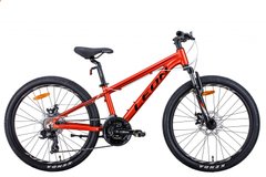Купити Велосипед 24" Leon JUNIOR AM DD 2021 (красный) з доставкою по Україні