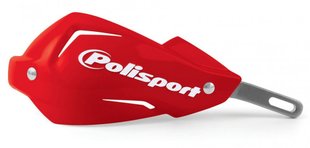 Захист рук Polisport Touquet Handguard (Red), Aluminium bar