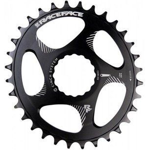 Купить Зірка RaceFace CHAINRING, CINCH, DM, 36T, BLK, 10-12S с доставкой по Украине