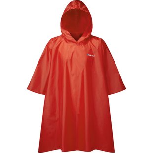 Пончо Trekmates Essential Poncho red - O/S - червоний