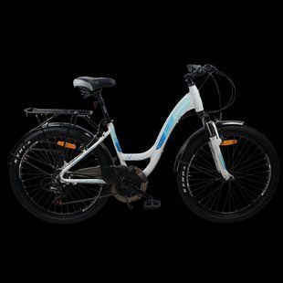 Купить Велосипед Cross Elite 26" Белый M (160-175 см) с доставкой по Украине