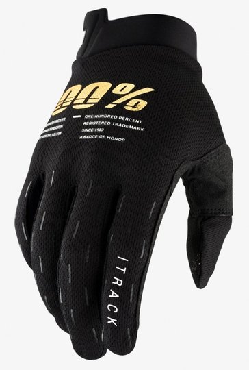Перчатки Ride 100% iTRACK Glove (Black), M (9), M
