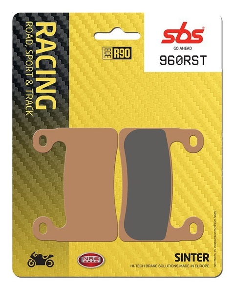 Колодки гальмівні SBS Track Days Brake Pads, Sinter (778RST)