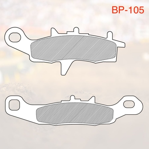 Колодки гальмівні Renthal RC-1 Works Brake Pads, Sintered (BP-101)
