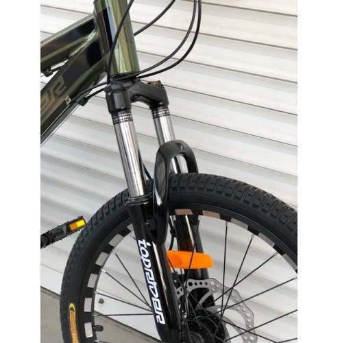 Купить Велосипед детский Toprider "680", алюминиевый, 20 дюймов, хаки с доставкой по Украине
