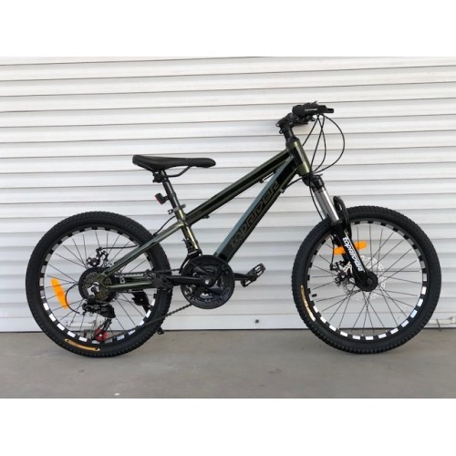 Купити Велосипед дитячий Toprider "680", алюмінієвий, 20 дюймів, хакі з доставкою по Україні