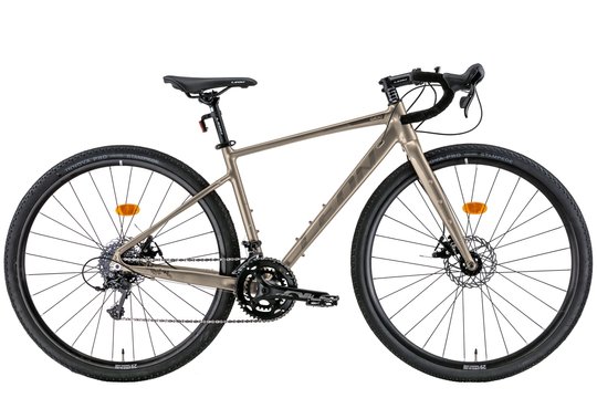Купити Велосипед 28" Leon GR-90 DD 2022 бежевий із сірим з доставкою по Україні