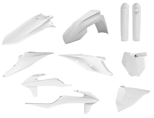 Пластик Polisport MX kit - KTM (19-) (White), KTM