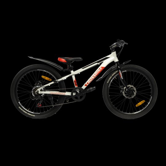 Купити Велосипед Crossbike Dragster Susp 26" 13" Білий з доставкою по Україні